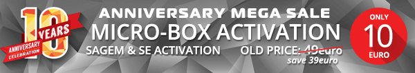 Micro-box anniversary mega sale